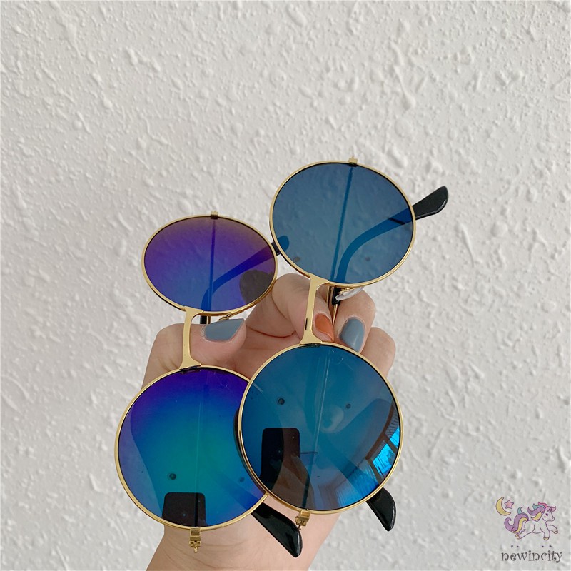 Kính Mát Gọng Tròn Kiểu Dáng Thời Trang Cho Bé