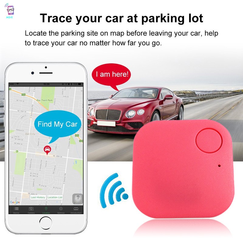 Thiết bị theo dõi hành lý/trẻ em/thú cưng định vị GPS chống thất lạc Bluetooth 4 ...