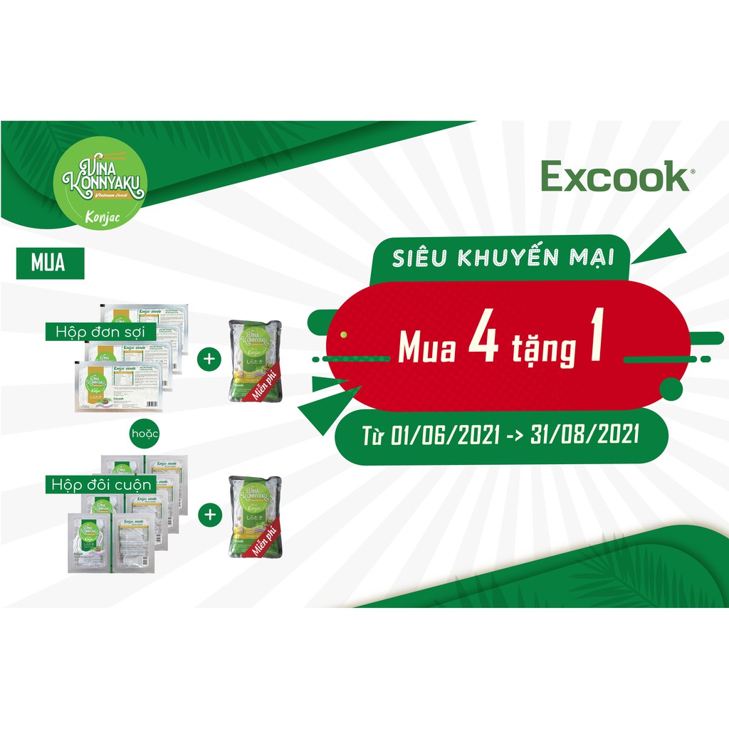 SALES SỐC_MUA 4 TẶNG 1_Mì Konjac/Mì nưa- SP ăn kiêng, Das, Keto, Lowcarb, ăn chay, tiểu đường | BigBuy360 - bigbuy360.vn