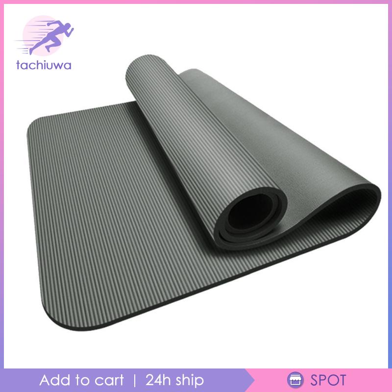 Thảm Tập Yoga / Thể Dục Chống Trượt Màu Đỏ NBR
