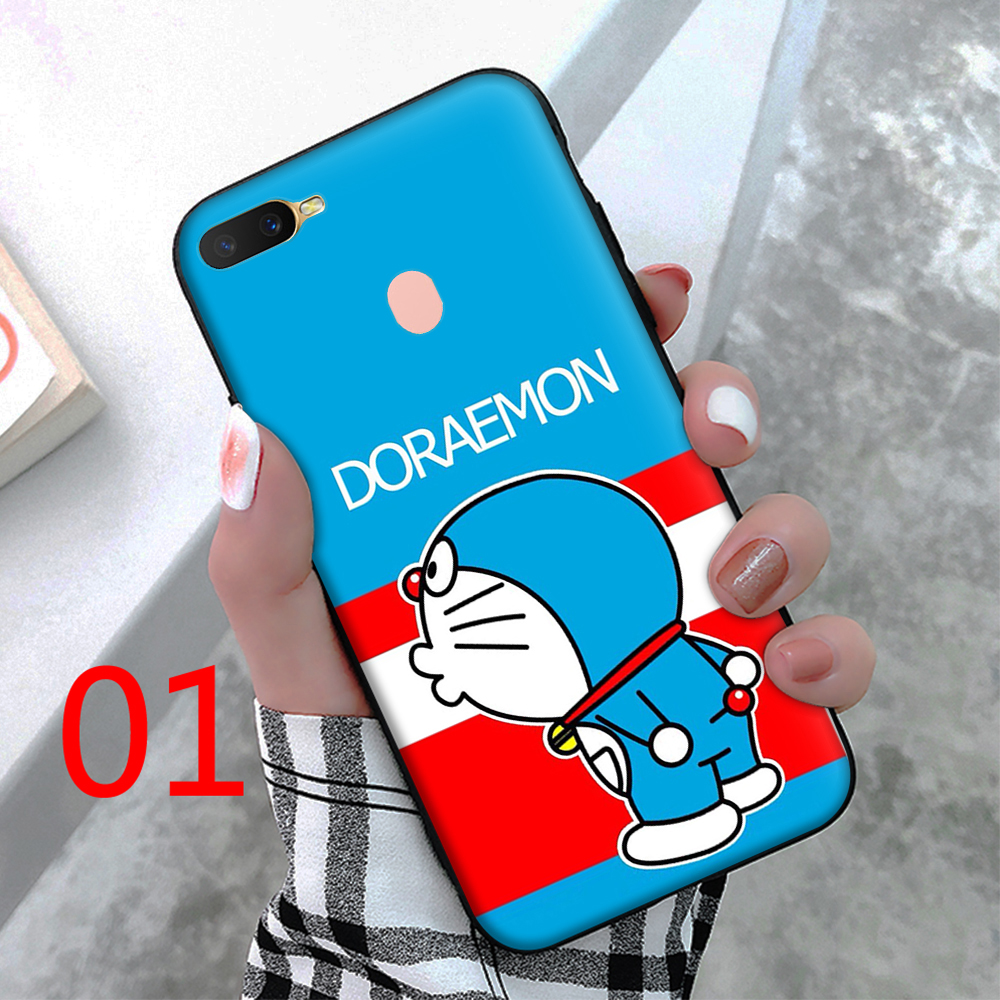 Ốp Lưng Silicone Họa Tiết Doraemon Cho Oppo F1 Plus F1S F3 F5 F7 F9 F11 R17 Pro