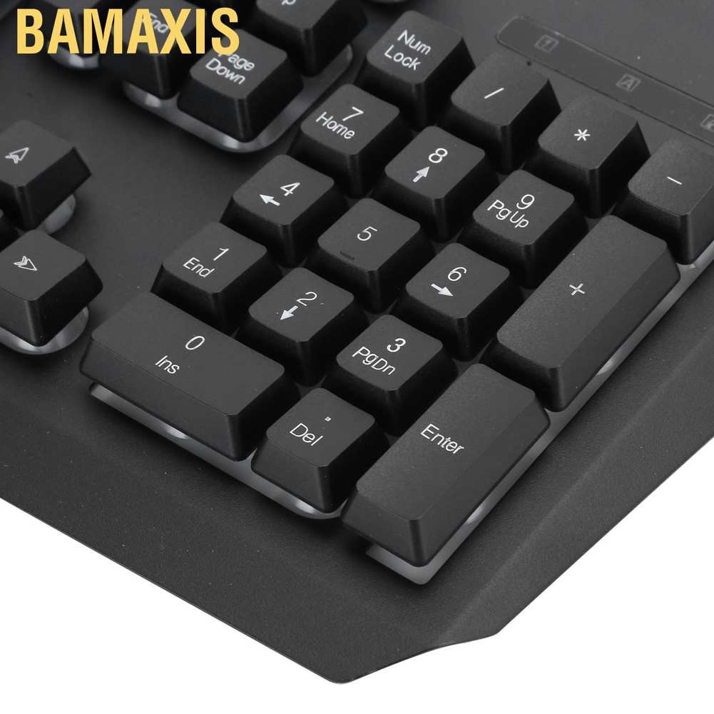 Bàn Phím Gaming Bamaxis Có Dây + Đèn Led Nền Chống Thấm Nước