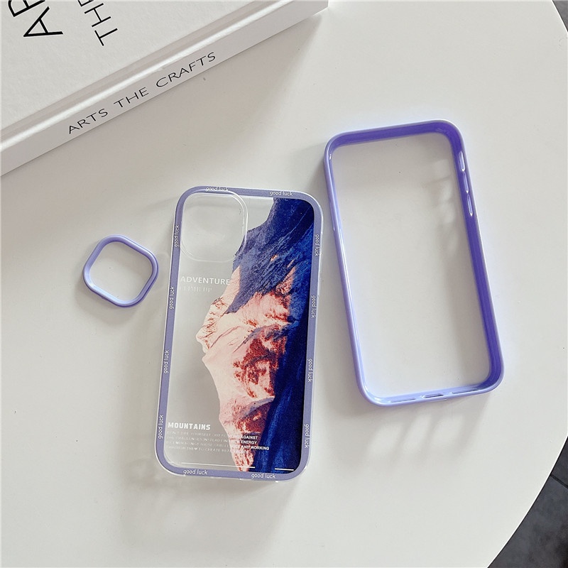 Ốp Điện Thoại 3 Trong 1 Cho iphone 12 Pro 13 11 Max 6 6s 7 8 Plus X XR XS Max