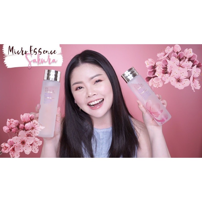 Nước thần hoa anh đào Estee Lauder Micro Essence Sakura 30ml Minisize