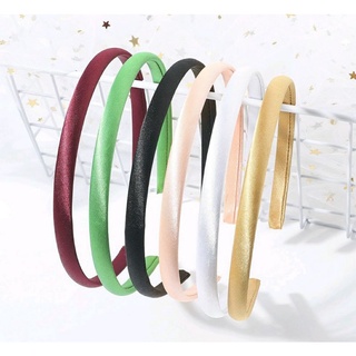 Cài tóc bọc vải satin nhiều màu