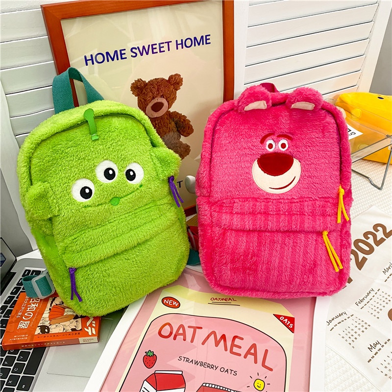 ENVIROSAX Balo hình gấu bông hoạt hình xinh xắn thời trang dành cho các bé