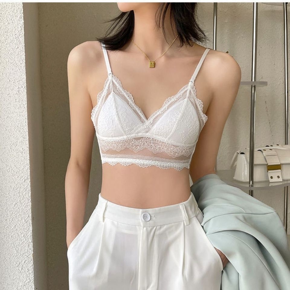 Áo Ngực Không Gọng Có Mút Nâng Ngực Dây Đeo Lưng Lớn Thời Trang Mùa Hè Cho Nữ
