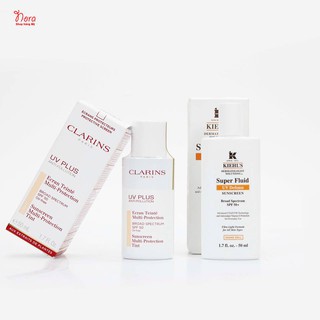 Kem chống nắng Clarins UV Plus Anti Polution Sunscreen Multi Protection Tint SPF50 Oil free