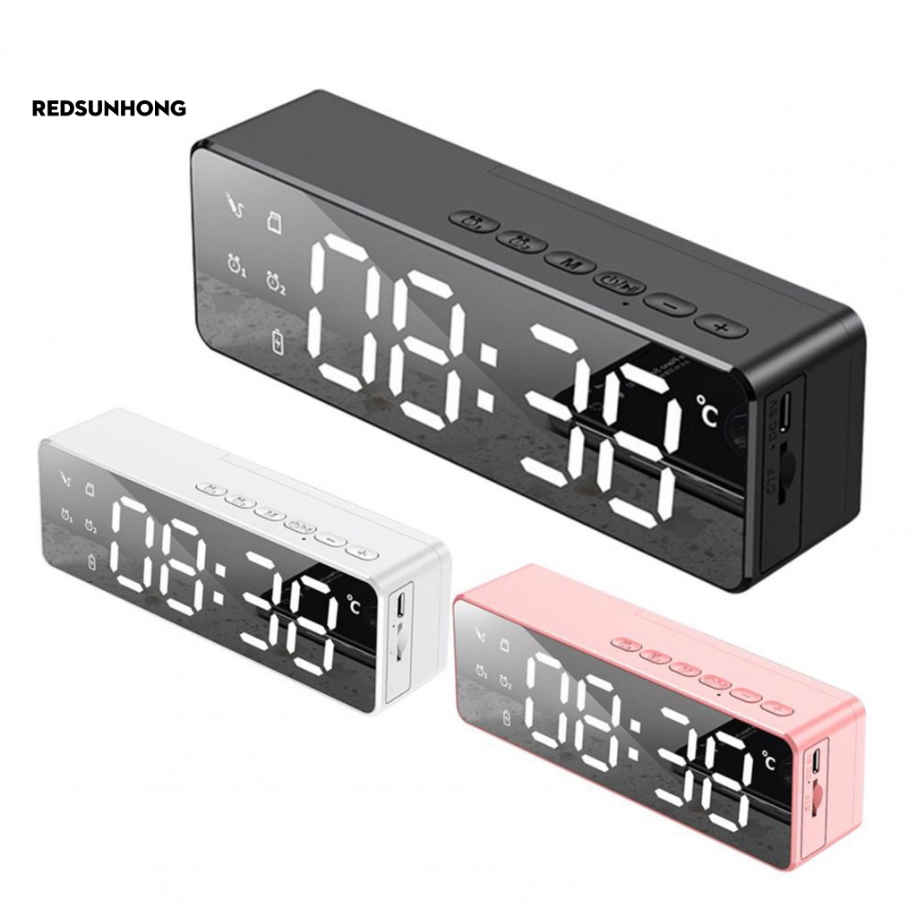 [RSH.z] Loa Bluetooth Hộp Âm Thanh Hay Báo Thức Kép Truyền Nhanh