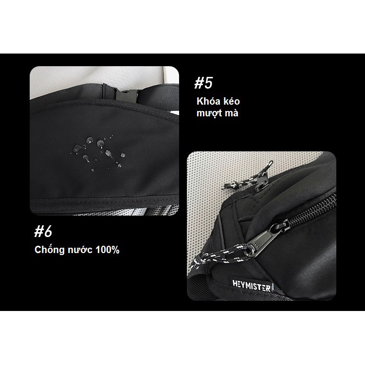 HeyMister - Túi bao tử thời trang HeyMister Unisex BumBag Chống nước HM17 | BigBuy360 - bigbuy360.vn