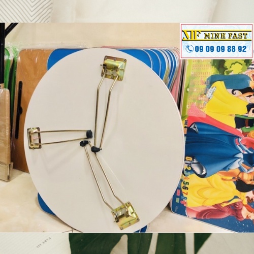 Bàn tròn gấp gọn bàn trà bàn học sinh nhiều màu sắc và kích thước