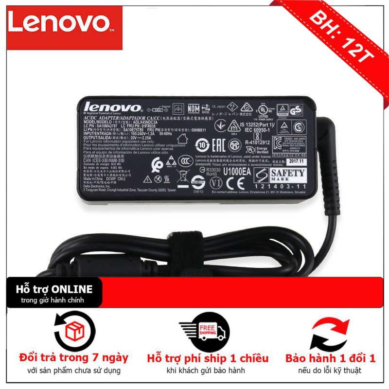 Sạc Laptop Lenovo ADLX45NCC3A, ADLX45NDC3A BẢO HÀNH 12 THÁNG ĐỔI MỚI
