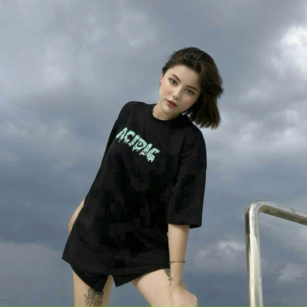 Áo thun tay lỡ Unisex ACIDIC Local Brand, Áo phông streetwear form rộng BIBINO Tee Basic Oversize