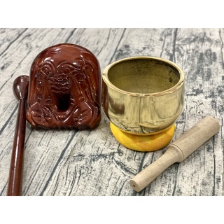 Bộ chuông mõ tụng kinh phật giáo tại gia
