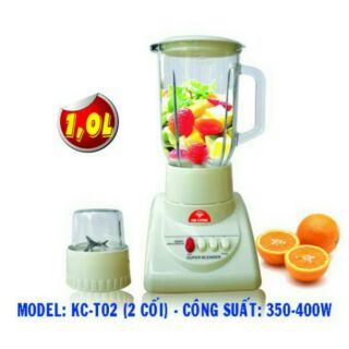 Mã homewk8 giảm 10% máy xay sinh tố 2 cối kim cương kc-t02