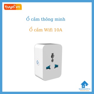 Ổ cắm di động thông minh Tuya Wifi 10A