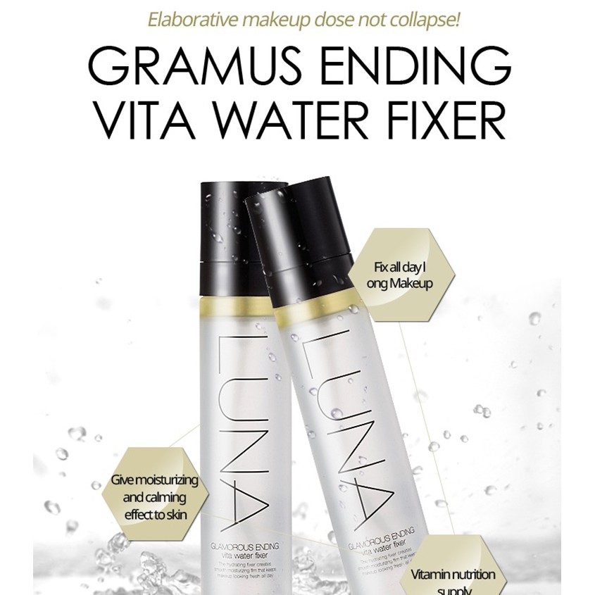Xịt khoáng vitamin C khoá makeup LUNA VITA WATER FIXER (Hàn quốc) | BigBuy360 - bigbuy360.vn