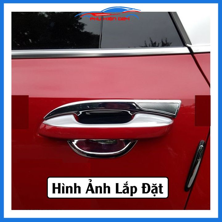 Ốp hõm mạ crom Sorento 2020-2021 sáng bóng chống trầy bảo vệ cửa xe ô tô