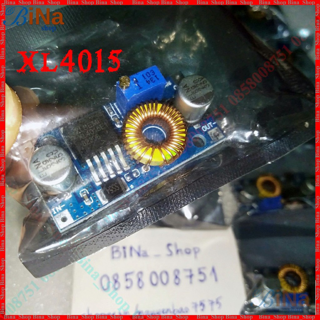 Mạch hạ áp DC 5A XL4005 XL4015 đầu vào 4V-35V đầu ra 1.5V-32V