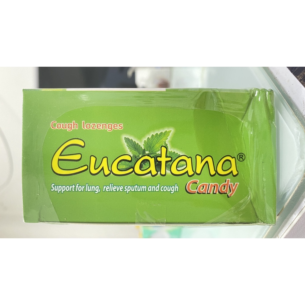Viên Kẹo Ngậm Eucatana Giảm Ho,Rát Họng.Tăng Cường Miễn Dịch Bảo Vệ Đường Hô Hấp