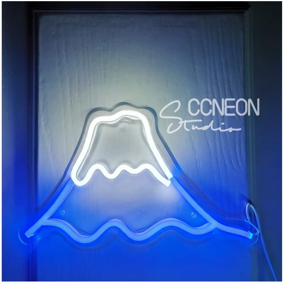 Đèn Trang Trí Phòng Led Neon Sign Núi Tuyết
