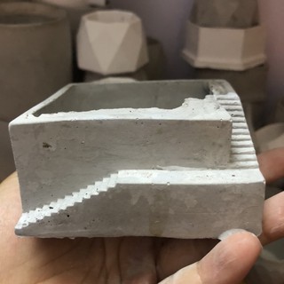 chậu xi măng mini