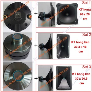 Combo 1 bộ củ kèn Martin côn 44 và họng kèn 3 mẫu