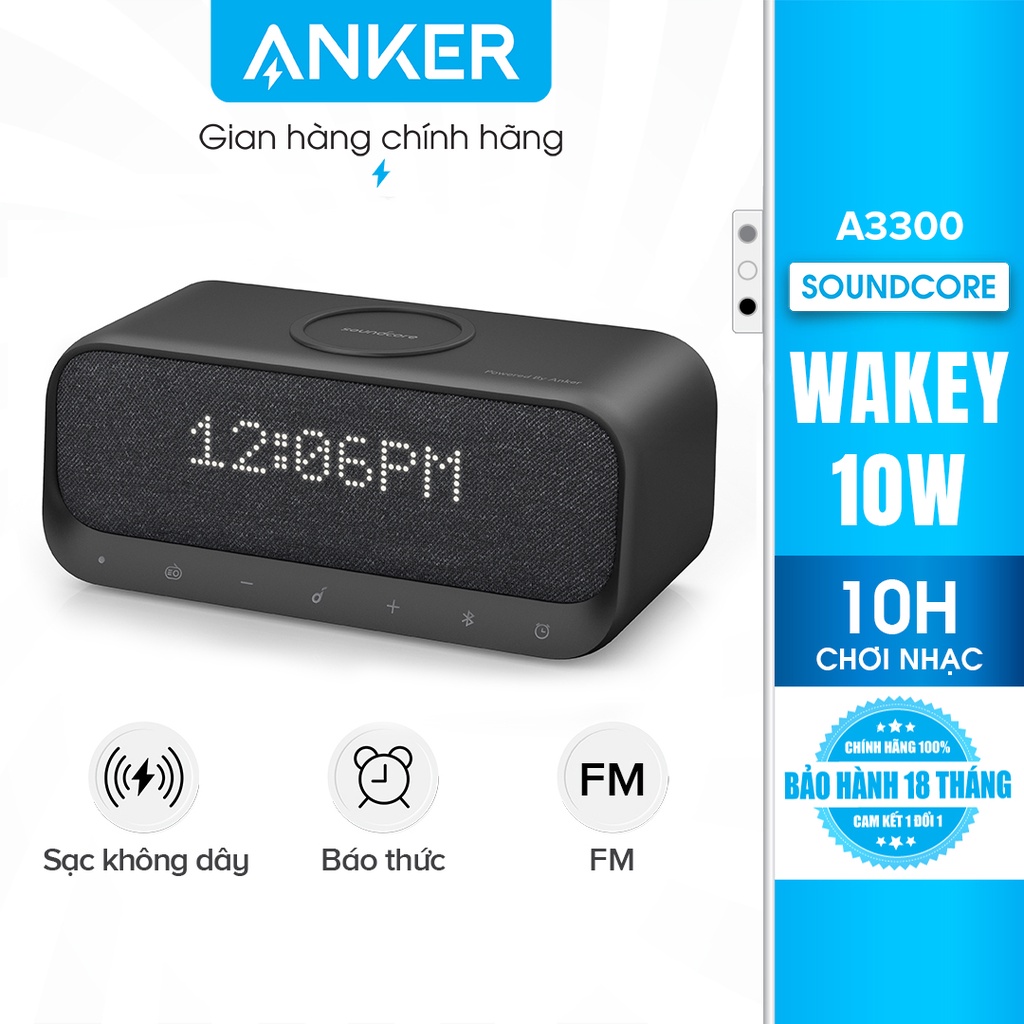 Loa bluetooth SOUNDCORE Wakey 10W - A3300