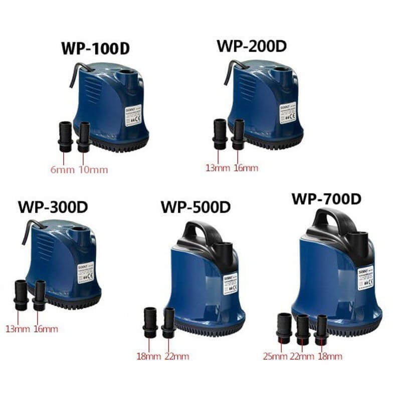 Máy bơm hút đáy hồ cá SOBO chuyên dụng WP 200D/300D/500D/700D longhoacacanh611288