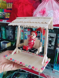 Xích đu bằng que kem