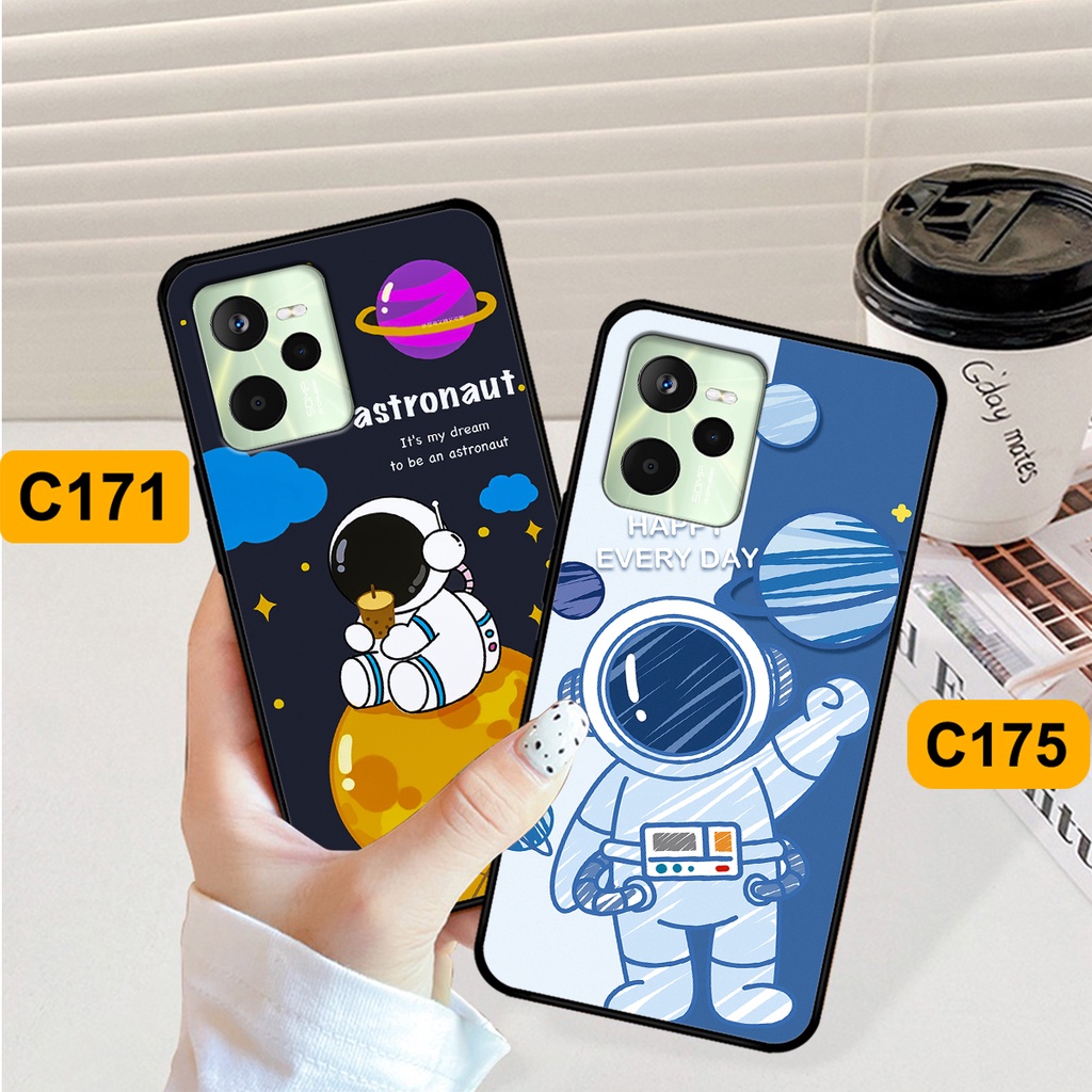 Ốp Realme C35 in hình astronaut, phi hành gia vũ trụ hottrend, độc đáo, cá tính.