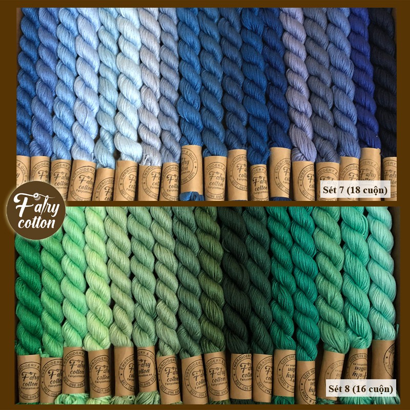 Chỉ thêu tay Fairycotton