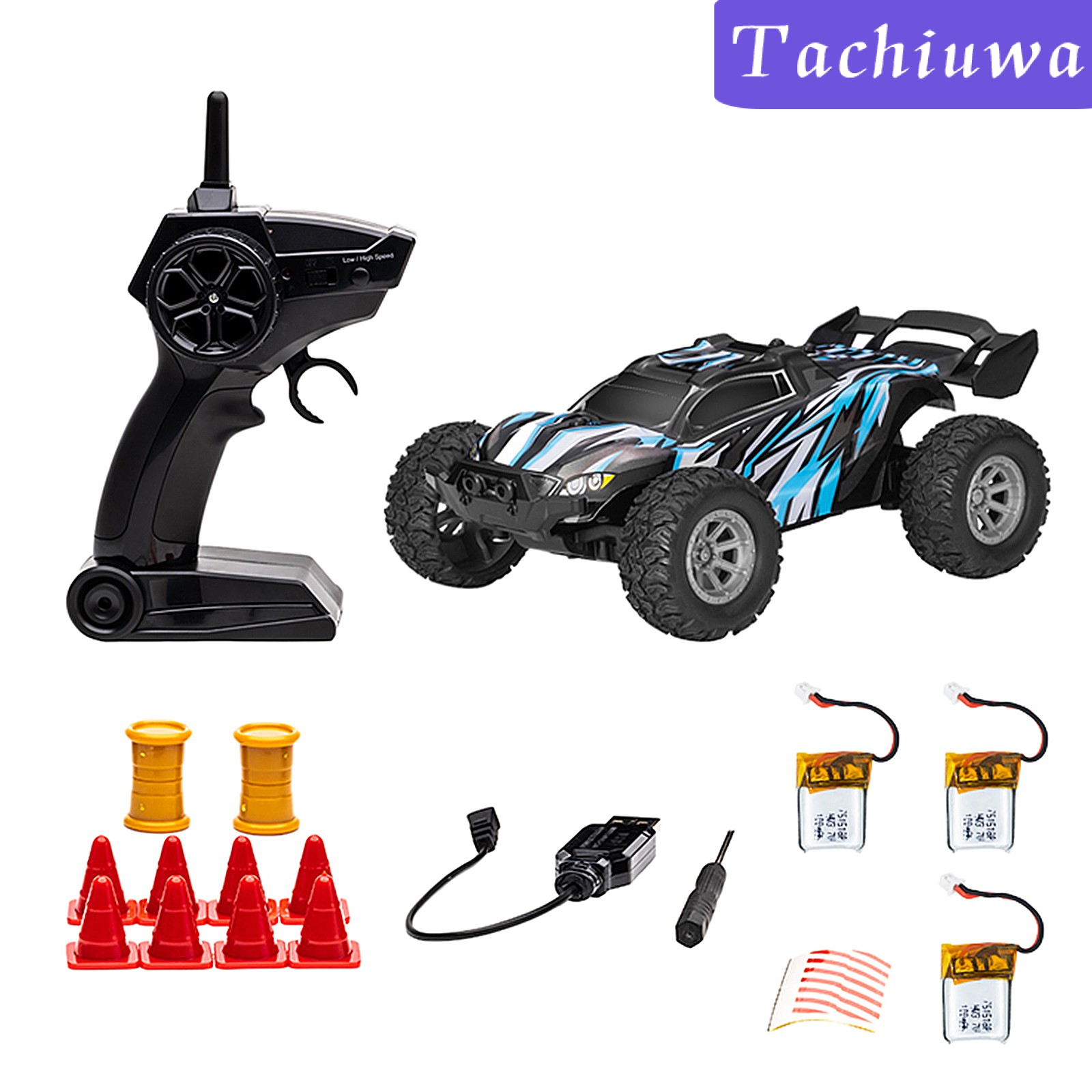 RC Xe Tải Địa Hình Điều Khiển Từ Xa Tốc Độ Cao S658 1 / 32 2.4ghz 2wd 1