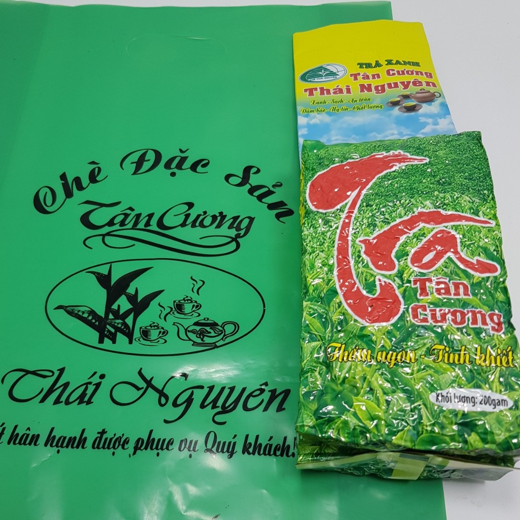 200g Trà Tân Cương đặc sản chè búp Thái Nguyên loại 2