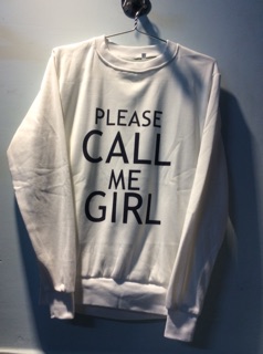 [Ảnh thật] Áo unisex sweater in nỉ bông nhiều màu (38-70kg). word - chữ - pleas call me girl