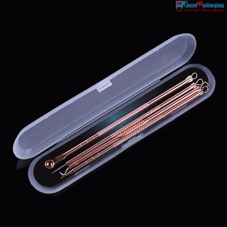 [ComBo] 4 Que Nặn Mụn An Toàn, Que Nặn Mụn Vàng Lửa [SaLe 99%] .[SCA]