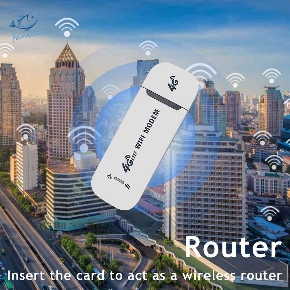 Usb Phát WiFi 4G LTE Có Thẻ Tín Hiệu 150Mbps 4G