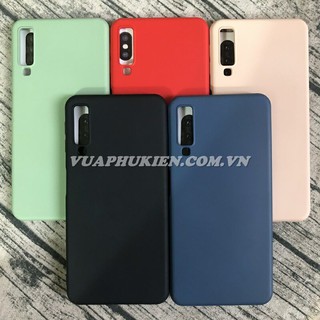 Ốp lưng Silicone dẻo màu hãng KST DESIGN Cho Samsung Galaxy A31, A7 (2018), Chống bẩn, chống vân tay