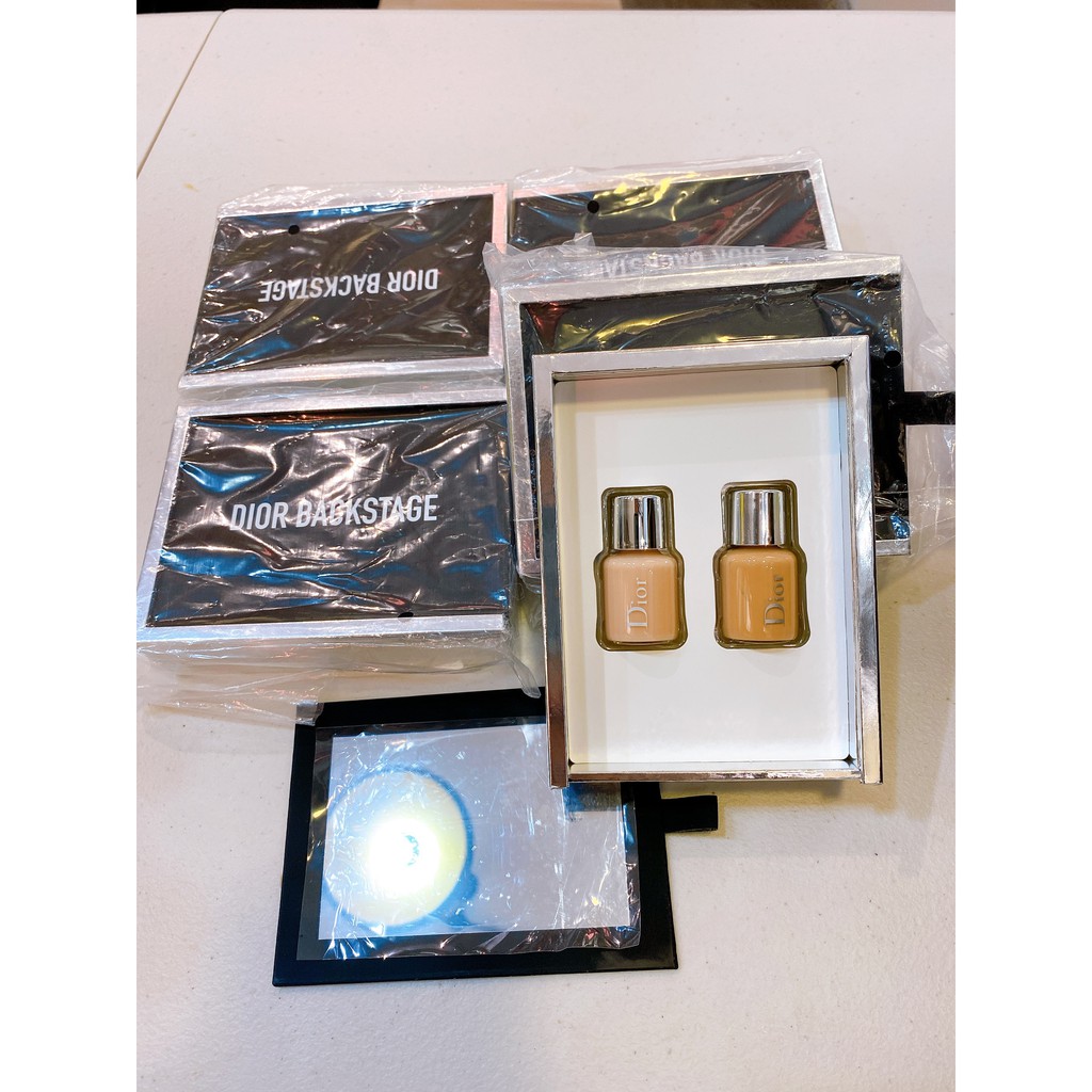 (Gifset) Kem Nền Mini Dior Backstage Foudation (2x5ml) | BigBuy360 - bigbuy360.vn