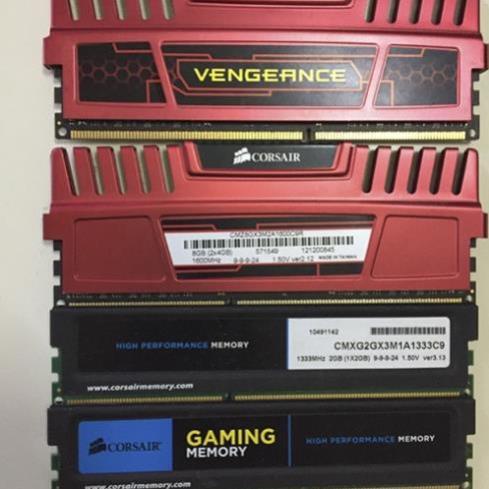 Ram PC Máy Bàn KINGMAX, KINGSTON DDR3, 2GB, 4GB, 8GB, Bus 1333, 1600, 2133, 2400,2600 BH 36 T