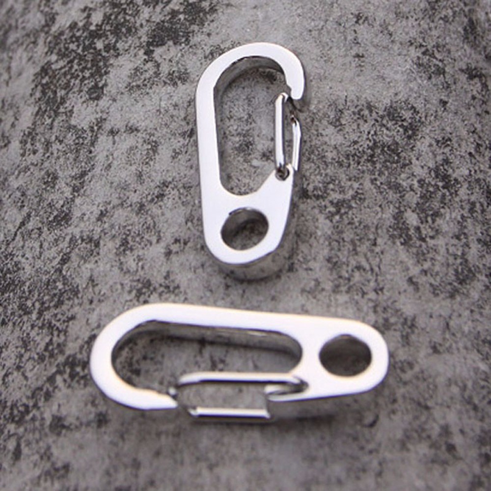 Gofidin 4/8 Móc Khóa Chữ D Mini Bằng Hợp Kim Nhôm Chất Lượng Cao