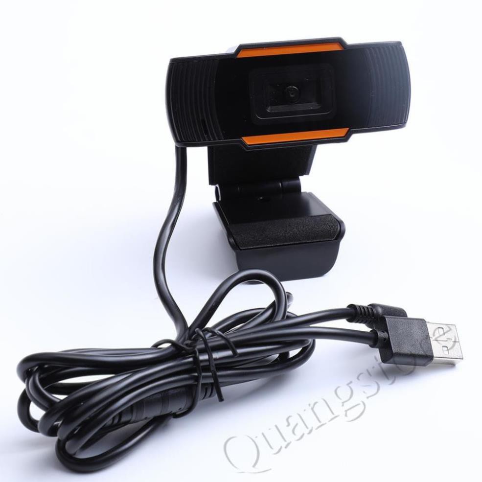 Camera Máy Tính Để Bàn Có Mic Full HD 720P -  Dùng PC, Laptop Học Online, Livestream - Kết Nối USB 2.0 - Độ Nét Cao