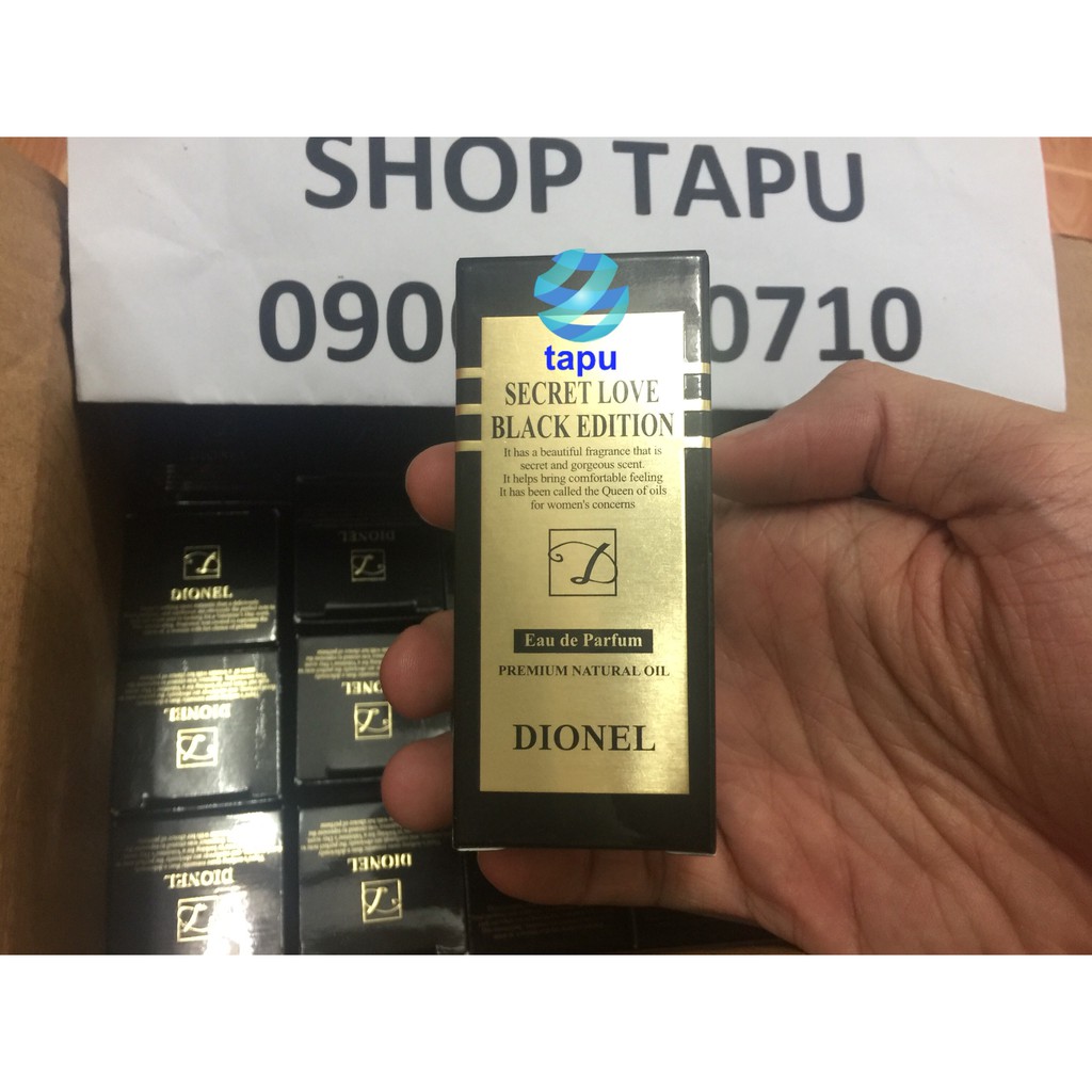 {Hàng xịn Korea} Nước Hoa Vùng Kín Dionel Secret Love Black Edition Hàn Quốc 5ml | BigBuy360 - bigbuy360.vn