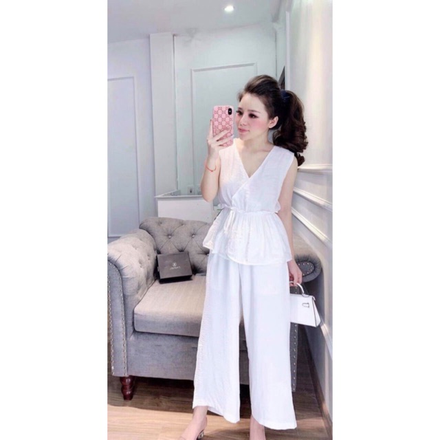 Set áo quần đắp chéo
