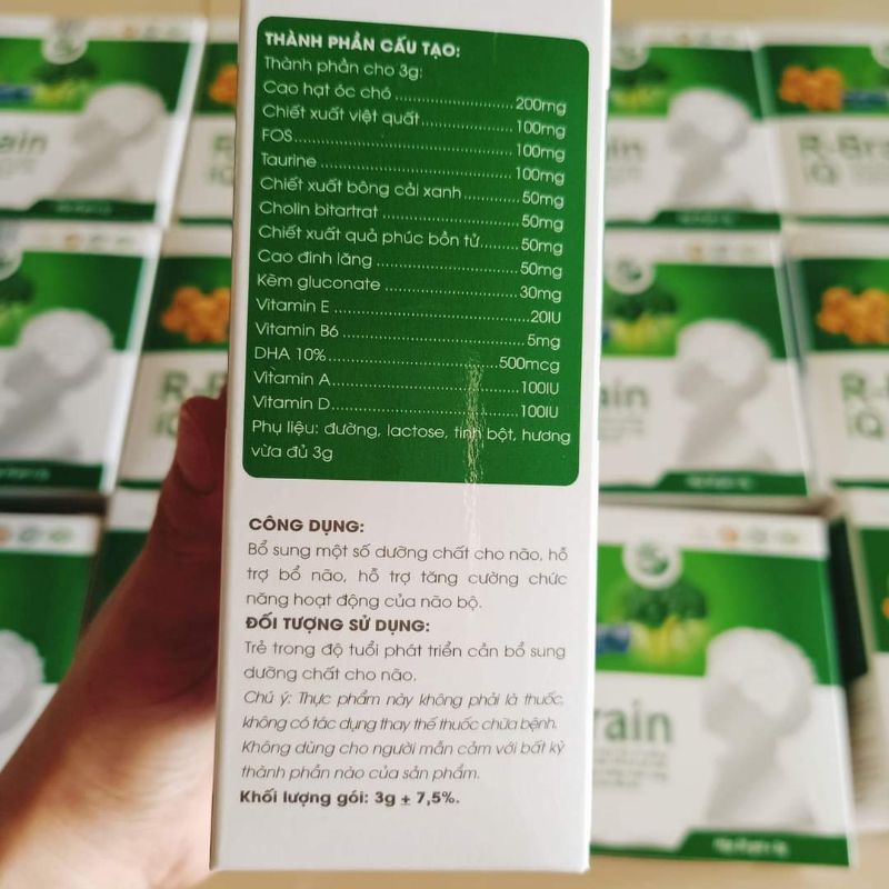 Cốm Bổ Não Cho Bé R- Brain IQ