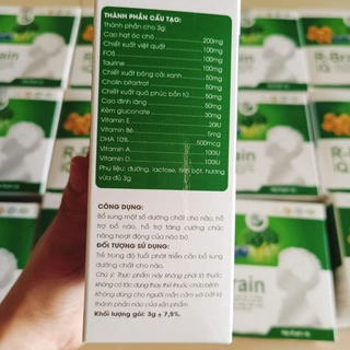 Cốm Bổ Não Cho Bé R- Brain IQ ( Hộp 20 gói)