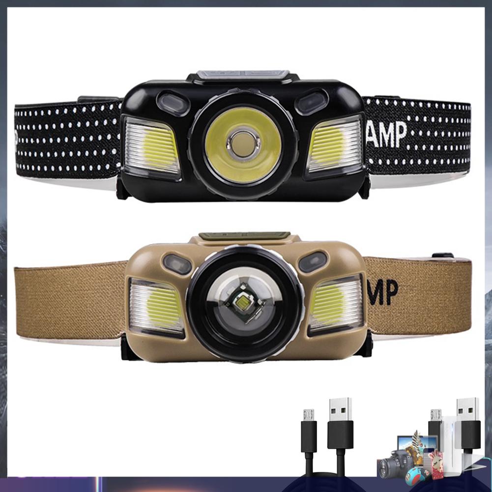 Đèn LED Đội Đầu XPE+COB Chống Thấm Nước 600lm