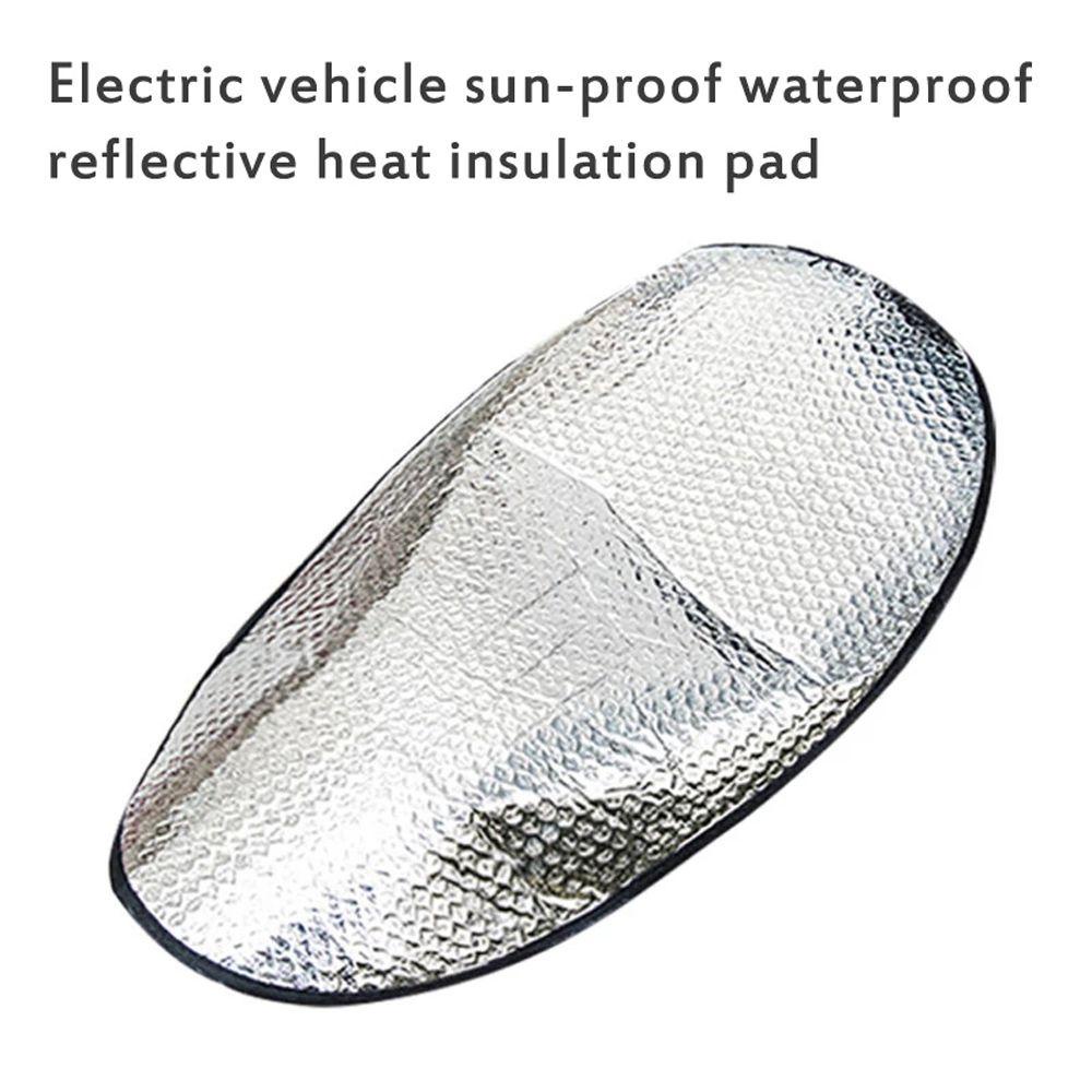 ELEGANT Vỏ Bọc Yên Xe Máy / Xe Đạp Điện Bằng Màng Nhôm Màu Bạc Chống Nắng Tiện Dụng
