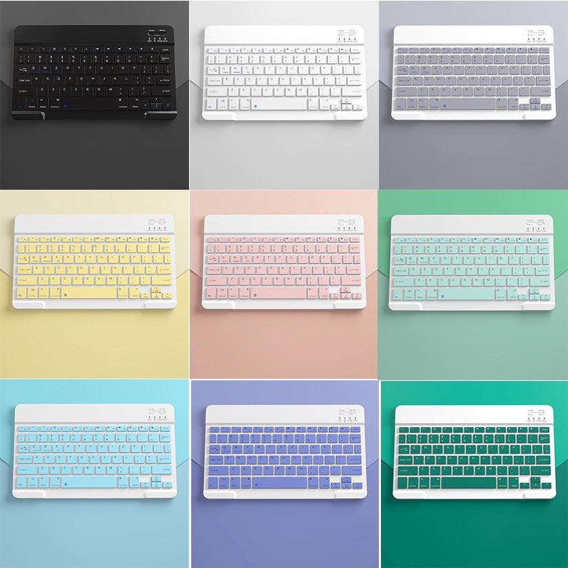 Bàn Phím Bluetooth Không Dây Cho iPad / iOS 13 Samsung Huawei Phablet Android Windows