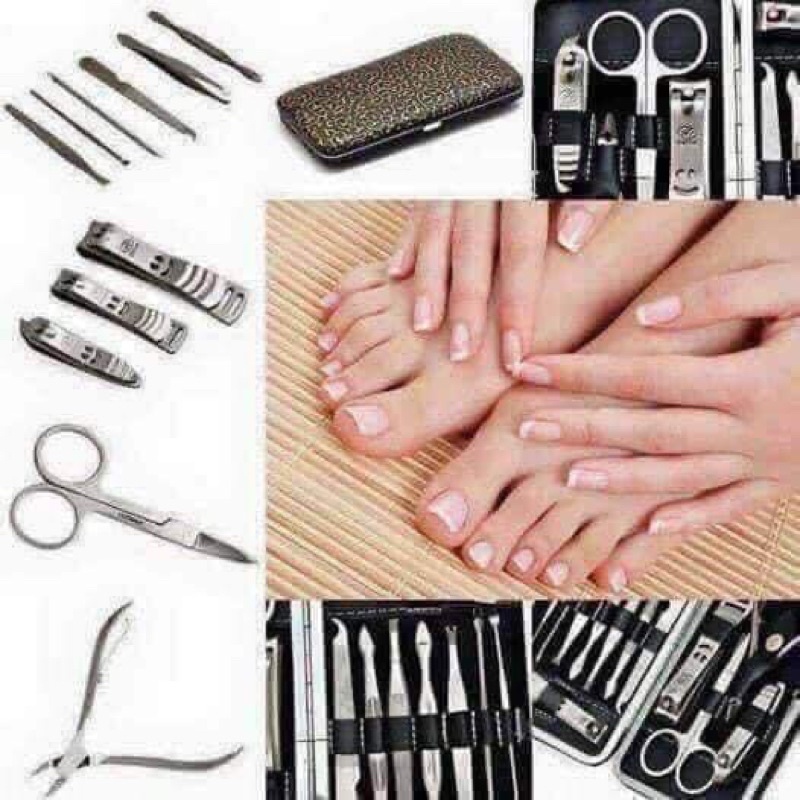 Bộ bấm móng tay 12 chi tiết vô cùng tiện dụng